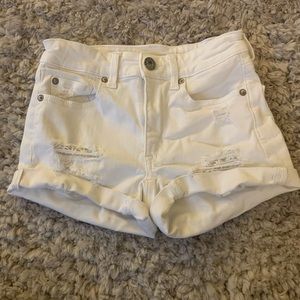 AE White Shorts
